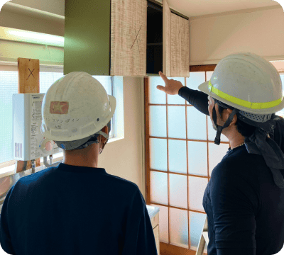 養生の徹底で、他社との違いが出るのイメージ