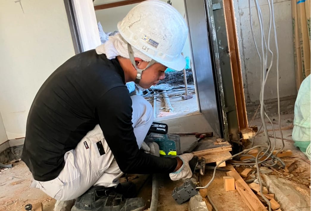 作業シーン